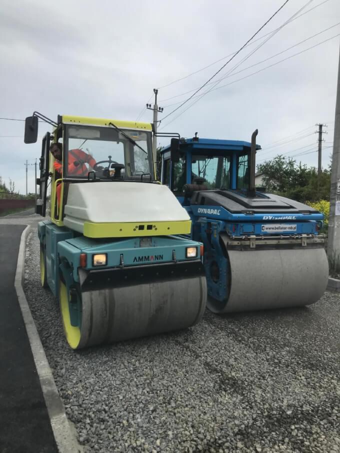 каток для укладання двошарового асфальту дорожні катки Інженерно-Будівельної компанії Гайвей